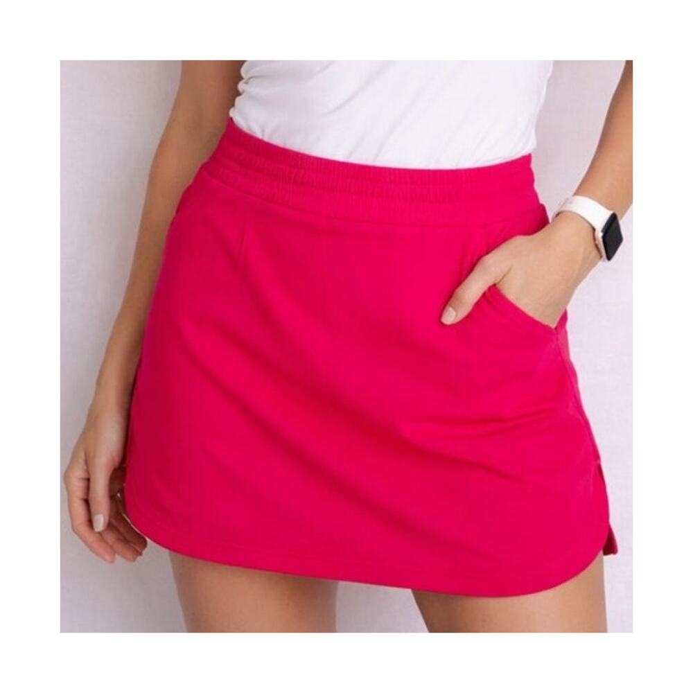 Pebble Beach Dry-Luxe Performance Pink Golf Skort Small NWT